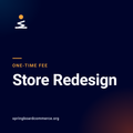 One-time fee: Store Redesign