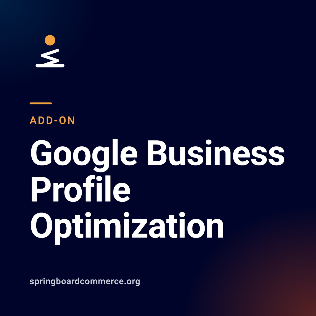 Add-on: Google Business Profile Optimization