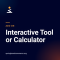 Add-on: Interactive Tool or Calculator