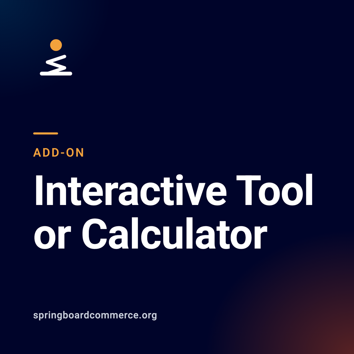 Add-on: Interactive Tool or Calculator
